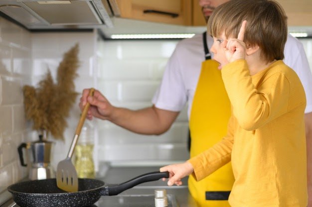 cozinha em família